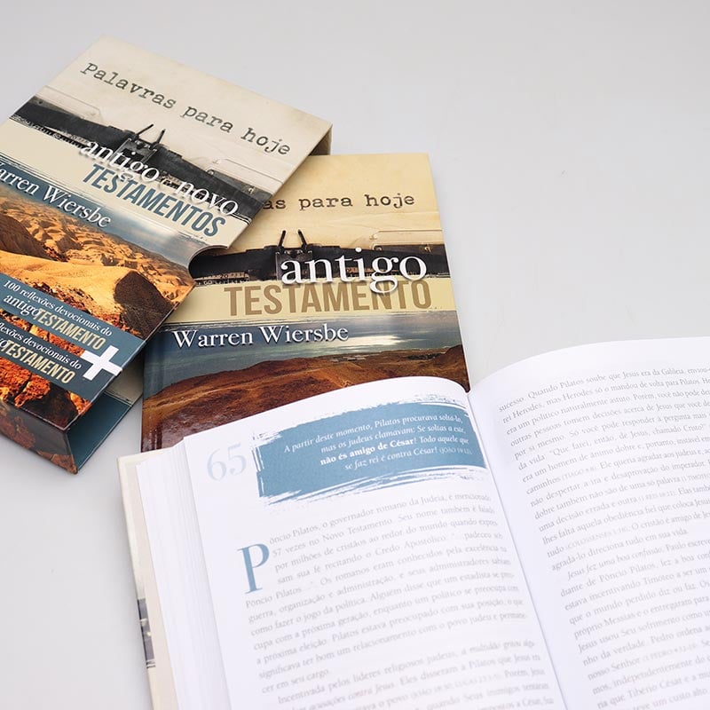 Box 2 Livros | Palavras para Hoje | Antigo e Novo Testamento | Warren Wiersbe