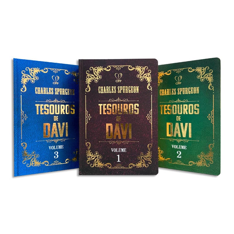 Box 3 Livros Tesouros De Davi