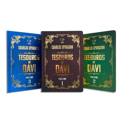 Box 3 Livros Tesouros De Davi