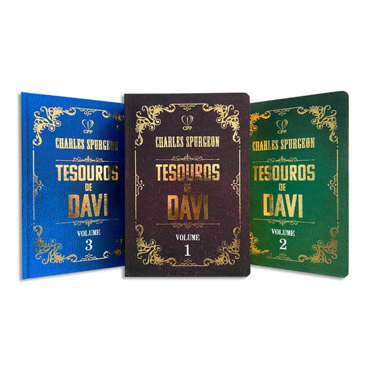 Box 3 Livros Tesouros De Davi