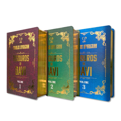 Box 3 Livros Tesouros De Davi