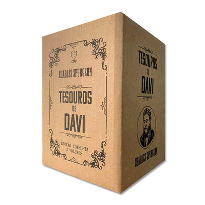 Box 3 Livros Tesouros De Davi