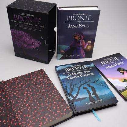Box 4 Livros | Irmãs Brontë | Capa Dura | Edição de Colecionador | 1.624 páginas
