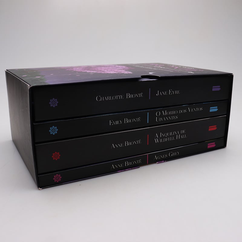 Box 4 Livros | Irmãs Brontë | Capa Dura | Edição de Colecionador | 1.624 páginas