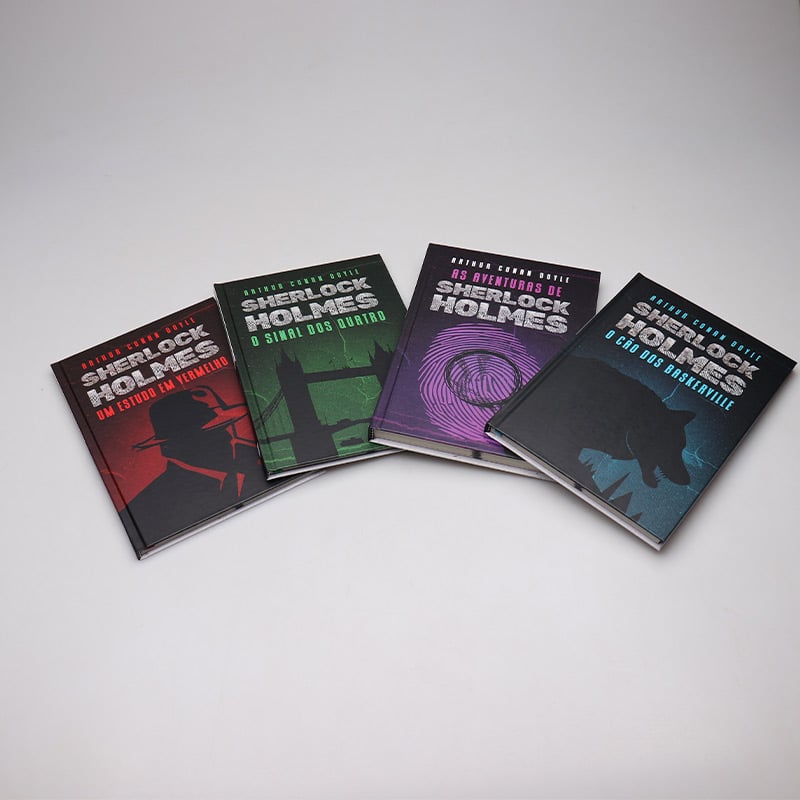 Box 4 Livros | Sherlock Holmes | Capa Dura
