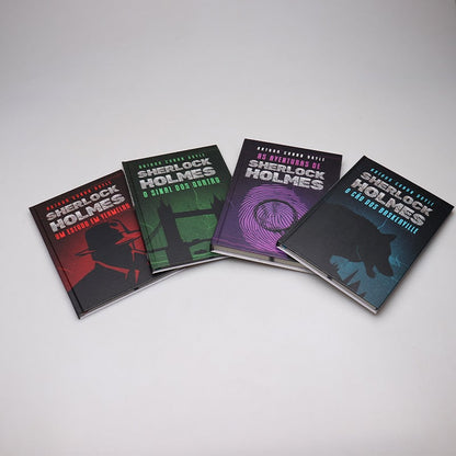 Box 4 Livros | Sherlock Holmes | Capa Dura
