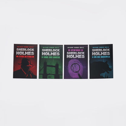 Box 4 Livros | Sherlock Holmes | Capa Dura