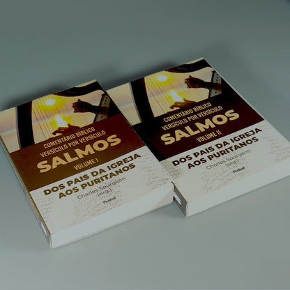 Box Salmos | Comentário Bíblico | Volume 1 e 2 | Brochura | Charles Spurgeon