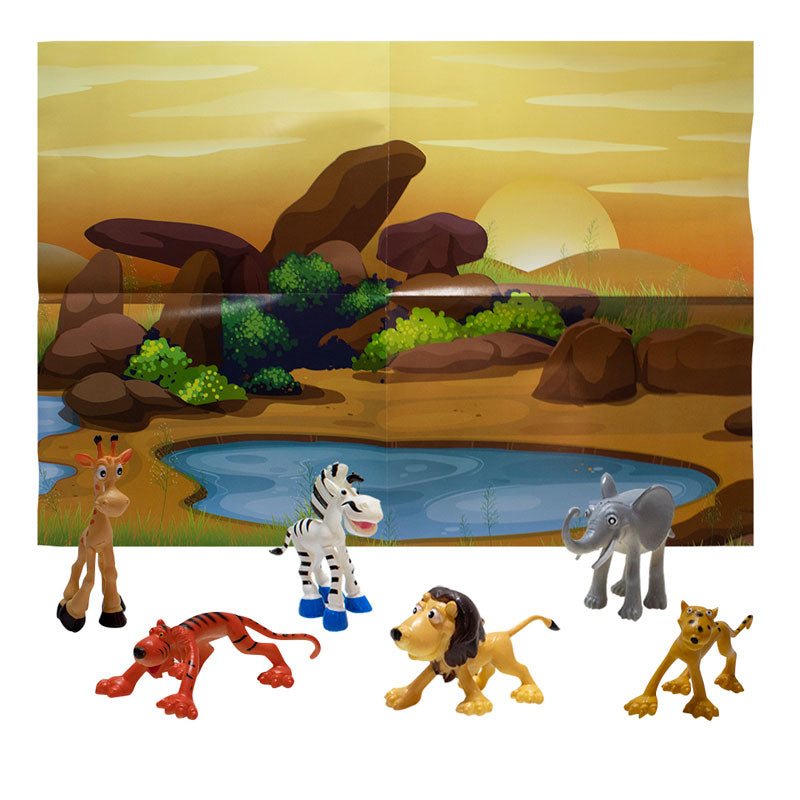 Brincar-aprender-colorir II: Savana | TodoLivro