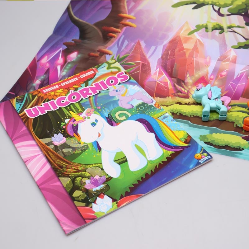 Brincar Aprender Colorir | Unicórnios | Todolivro
