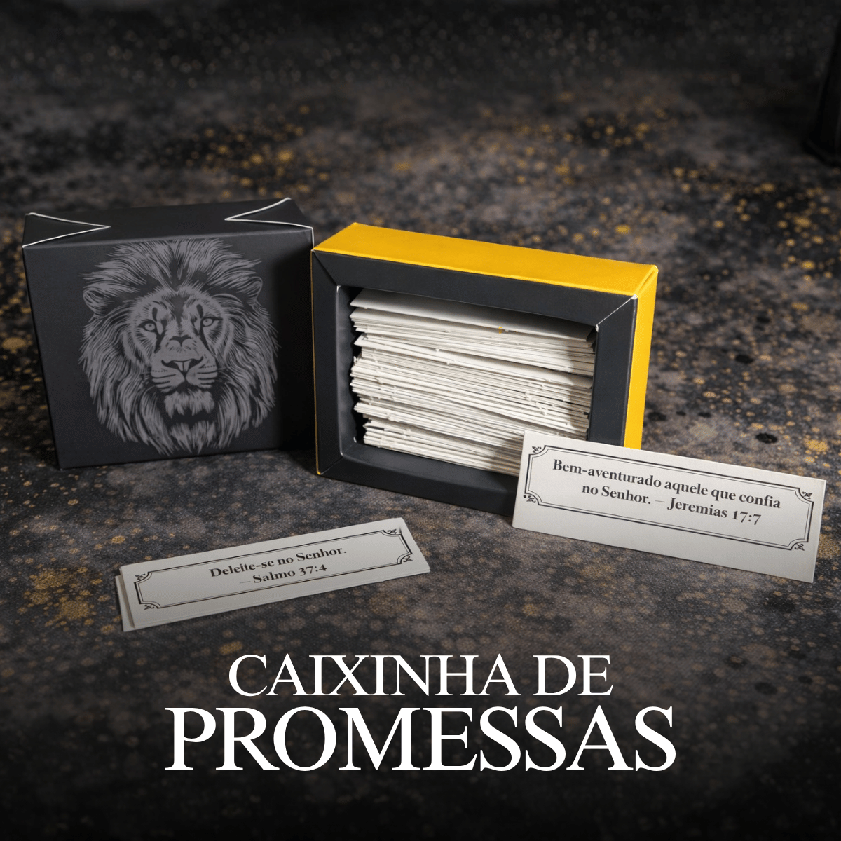 Caixinha de promessas - Leão de Judá