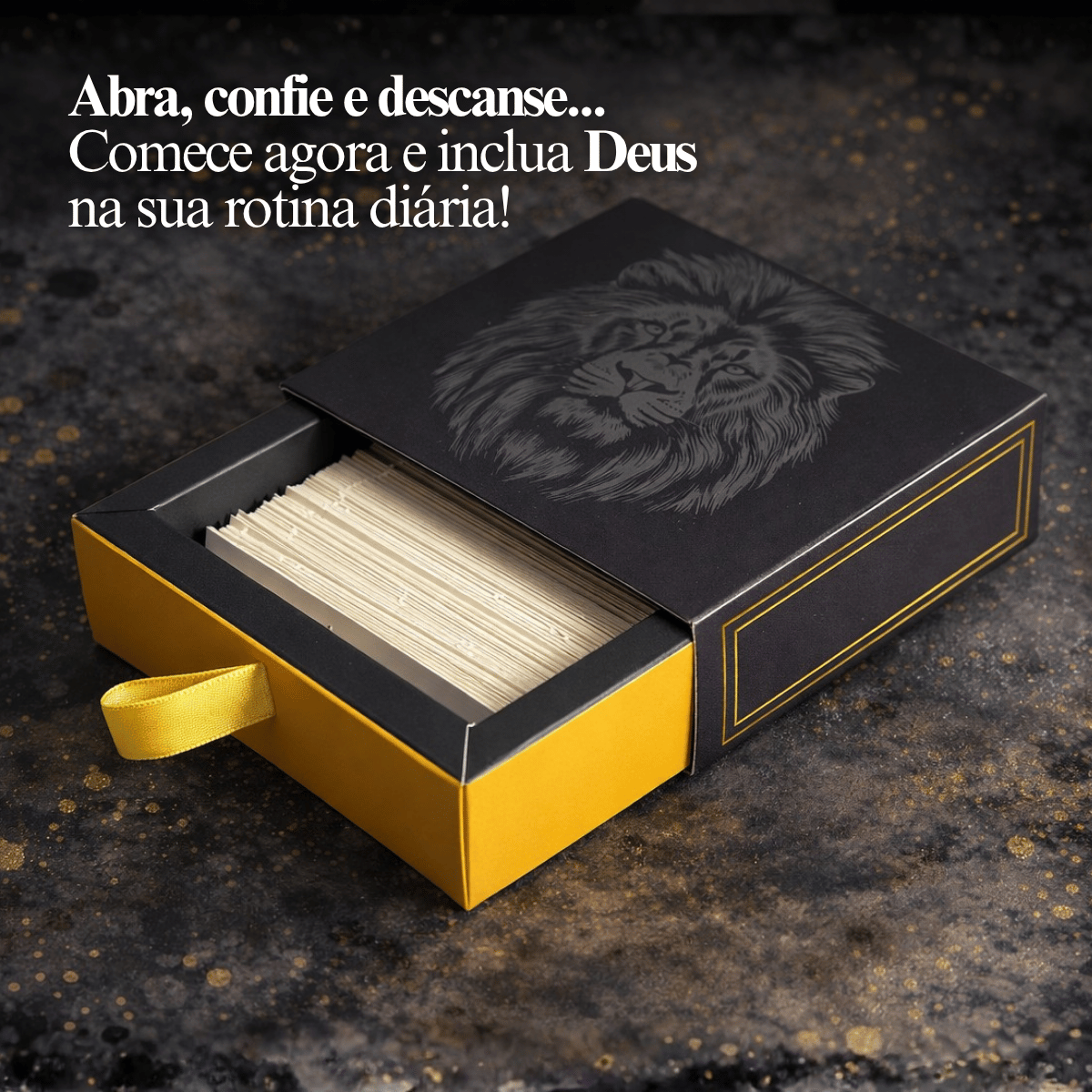 Caixinha de promessas - Leão de Judá