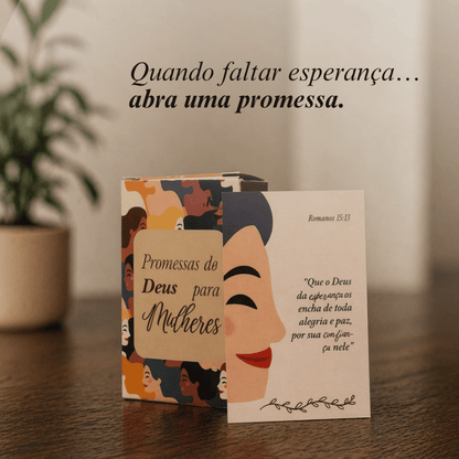 Caixinha de Promessas - Promessas de Deus Para Mulheres | Penkal