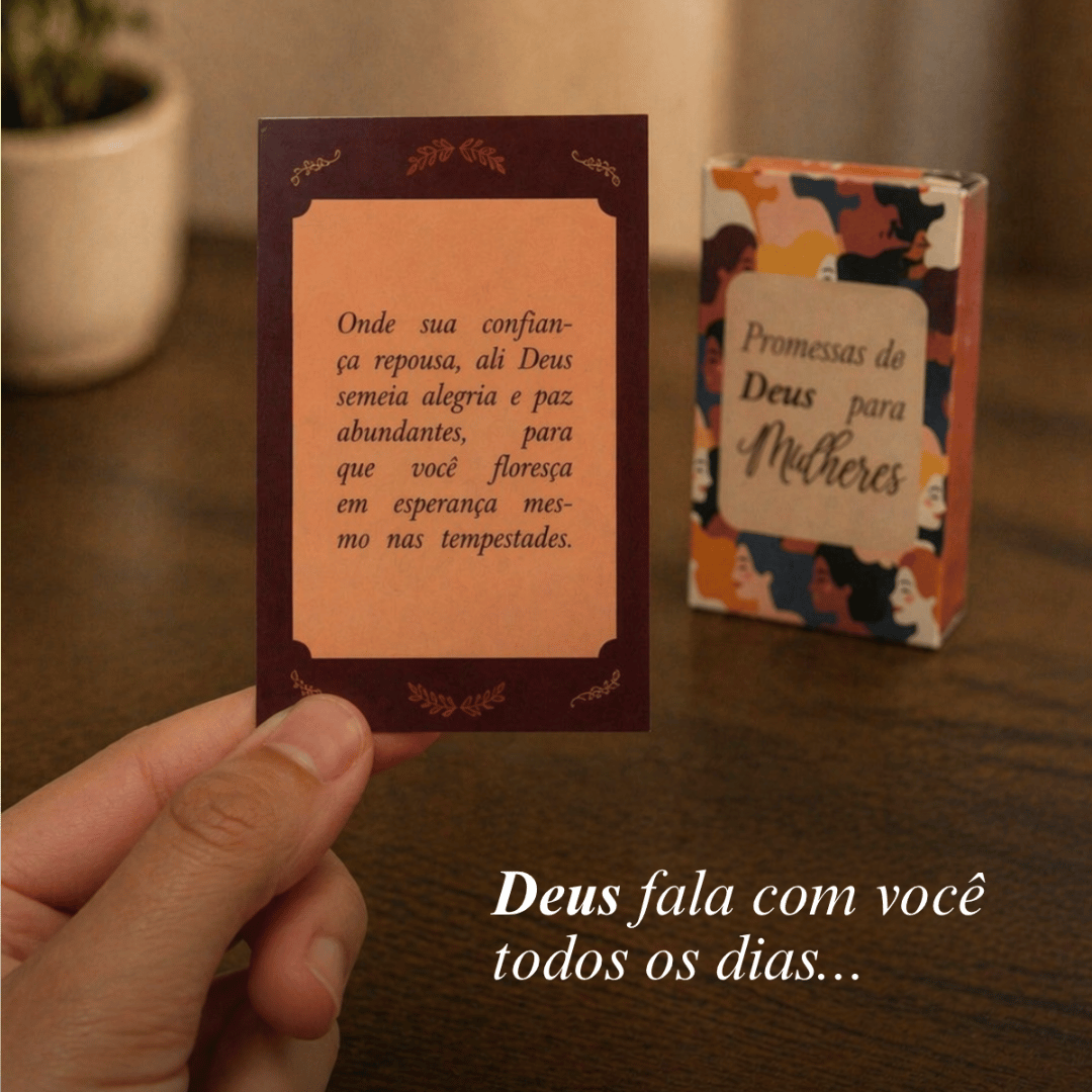 Caixinha de Promessas - Promessas de Deus Para Mulheres | Penkal