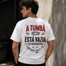 Camiseta Cristã - Ele Ressuscitou | Branca