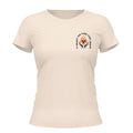 Camiseta Cristã Feminina - A heart on fire | Off White