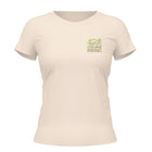 Camiseta Cristã Feminina - Faith Can Move Mountains | Off White