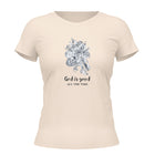 Camiseta Cristã Feminina - God is Good All Time | Off White