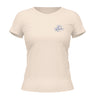 Camiseta Cristã Feminina - He Is Risen | Off White