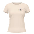 Camiseta Cristã Feminina - Margarida Andando | Off White