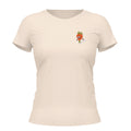 Camiseta Cristã Feminina - Morango Feliz | Off White