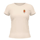 Camiseta Cristã Feminina - Morango Feliz | Off White