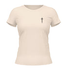Camiseta Cristã Feminina - Nâo temas, creia | Off White