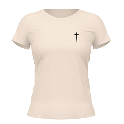 Camiseta Cristã Feminina - Nâo temas, creia | Off White
