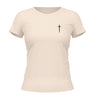 Camiseta Cristã Feminina - Nâo temas, creia | Off White