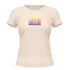 Camiseta Cristã Feminina - O evangelho exige de nós | Off White