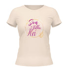Camiseta Cristã Feminina - Sou filha do rei | Off White