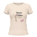 Camiseta Cristã Feminina - Tudo posso naquele que me fortalece | Off White