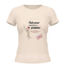 Camiseta Cristã Feminina - Tudo posso naquele que me fortalece | Off White
