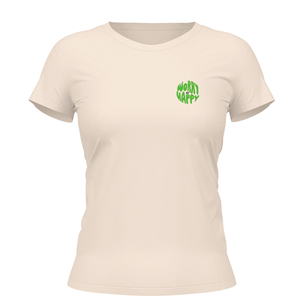 Camiseta Cristã Feminina - Worry | Off White