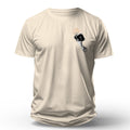 Camiseta Cristã Masculina - Bíblia na mão | Off White