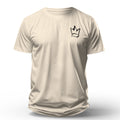 Camiseta Cristã Masculina - Ele é o rei | Off White