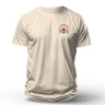 Camiseta Cristã Masculina - Heart On Fire  | Off White
