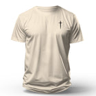 Camiseta Cristã Masculina - Não temas, creia | Off White