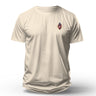 Camiseta Cristã Masculina - Sejam Santos | Off White
