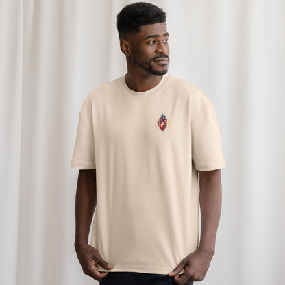 Camiseta Cristã Masculina - Sejam Santos | Off White