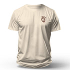 Camiseta Cristã Masculina - Viva Pela Fé | Off White