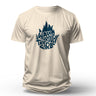 Camiseta Cristã Masculina - Walk Through The Fire | Off White