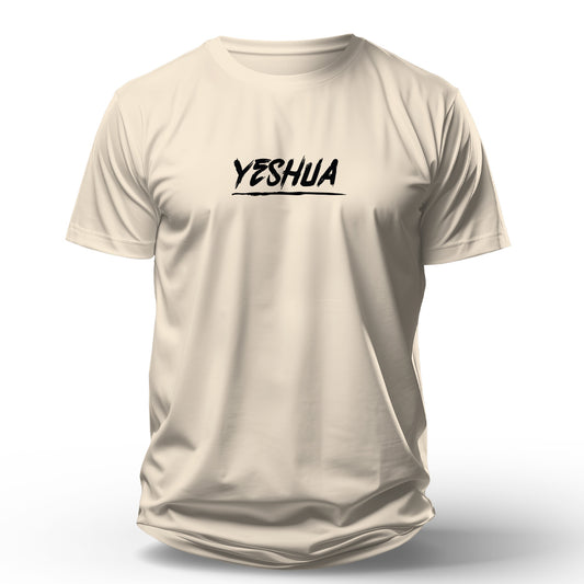 Camiseta Cristã Masculina - Yeshua Tinta | Off White