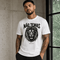 Camiseta Cristã - Não temas | Branca
