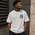 Camiseta Cristã Oversized - Criamos para ele | Branca