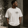 Camiseta Cristã Oversized - Ele Ressuscitou | Branca