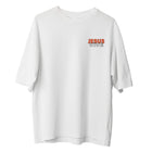 Camiseta Cristã Oversized - Jesus Vive | Branca