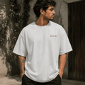 Camiseta Cristã Oversized - Rei Dos Reis | Branca
