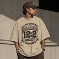 Camiseta Cristã Oversized - Romanos 12:2 | Bege