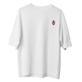 Camiseta Cristã Oversized -  Sejam Santos | Branca